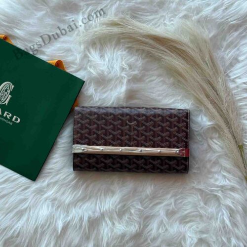 Goyard Monte Carlo Clutch​ Brown