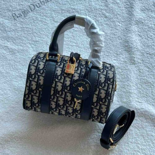 Dior Mini Bag Groove 20 Oblique Jacquard Black