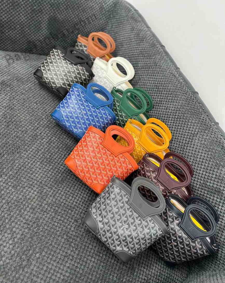 Goyard Mini Bag Beluga Goyardine Canvas And Chevroches Calfskin