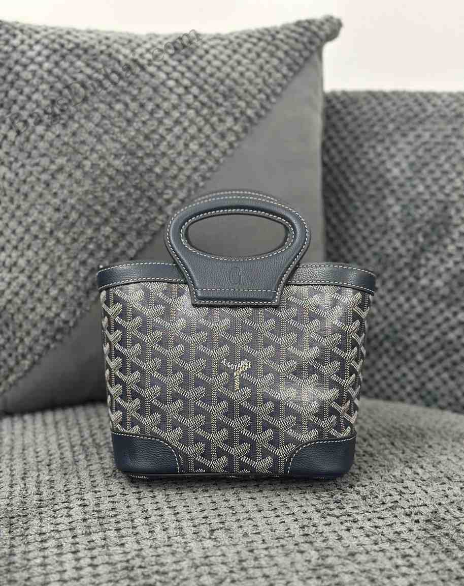 Goyard Mini Bag Beluga Goyardine Canvas And Chevroches Calfskin Black