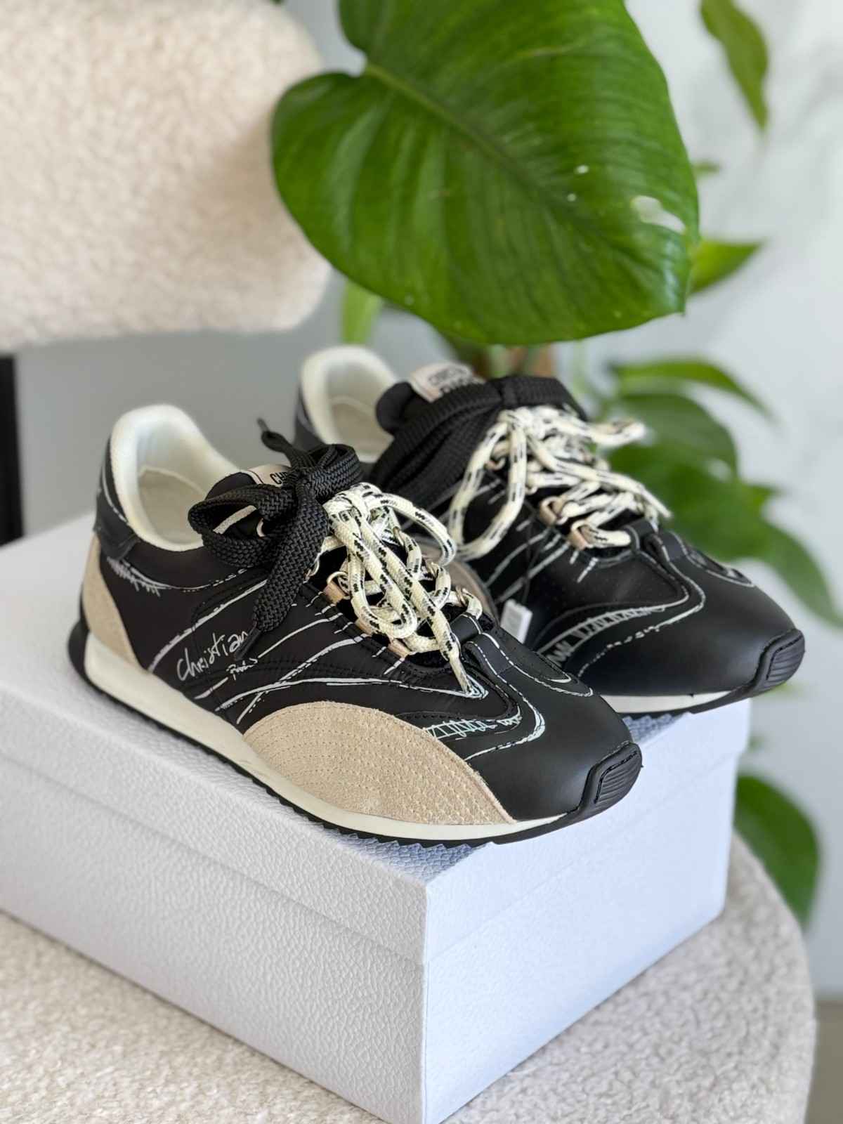 Dior Sneakers Women D-Sketch Black