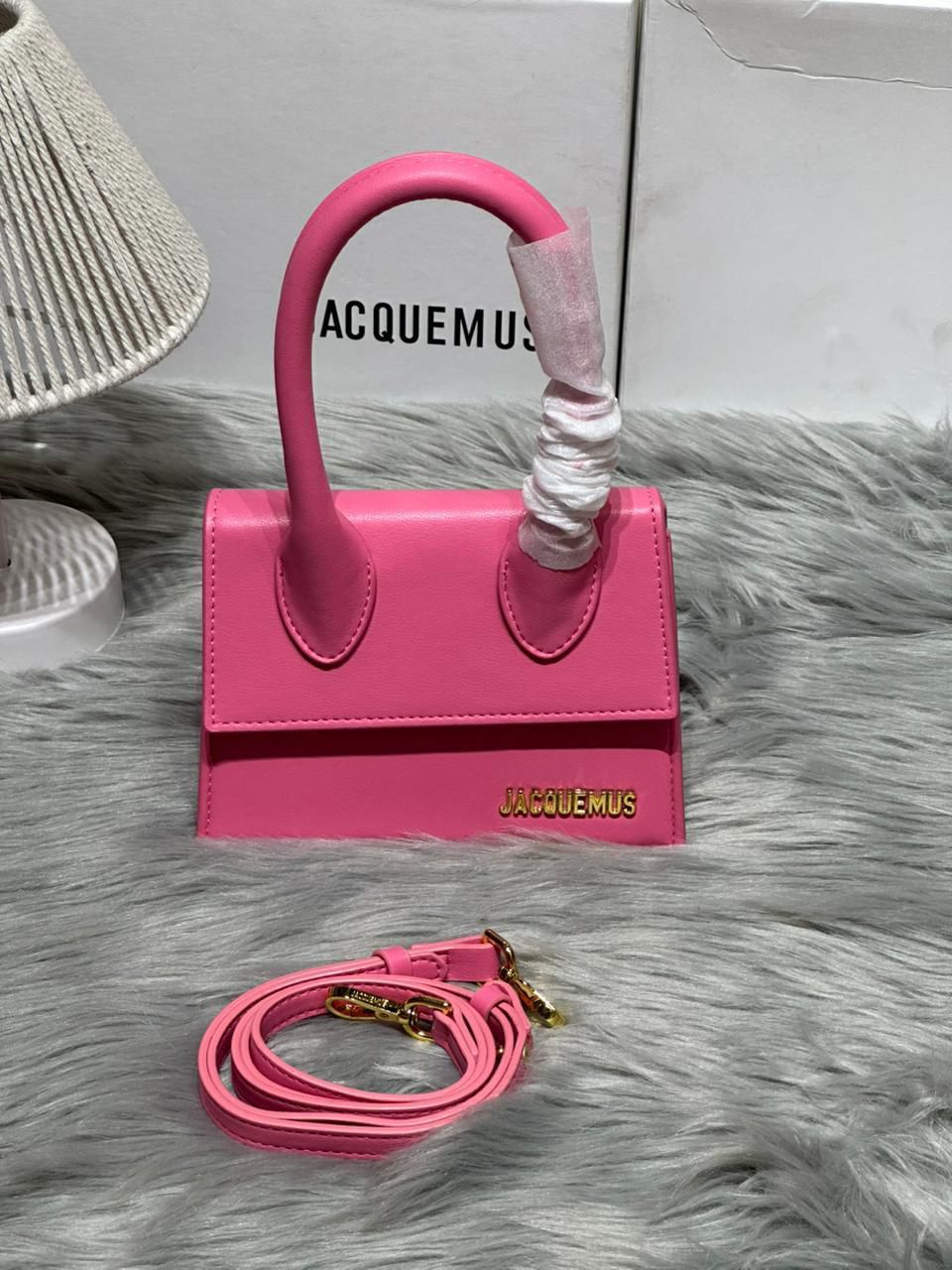 JACQUEMUS Le Chiquito Bag Pink