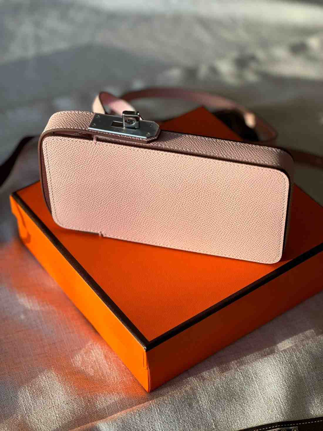 Hermes Wallet Hac A Box Phone Case Pink