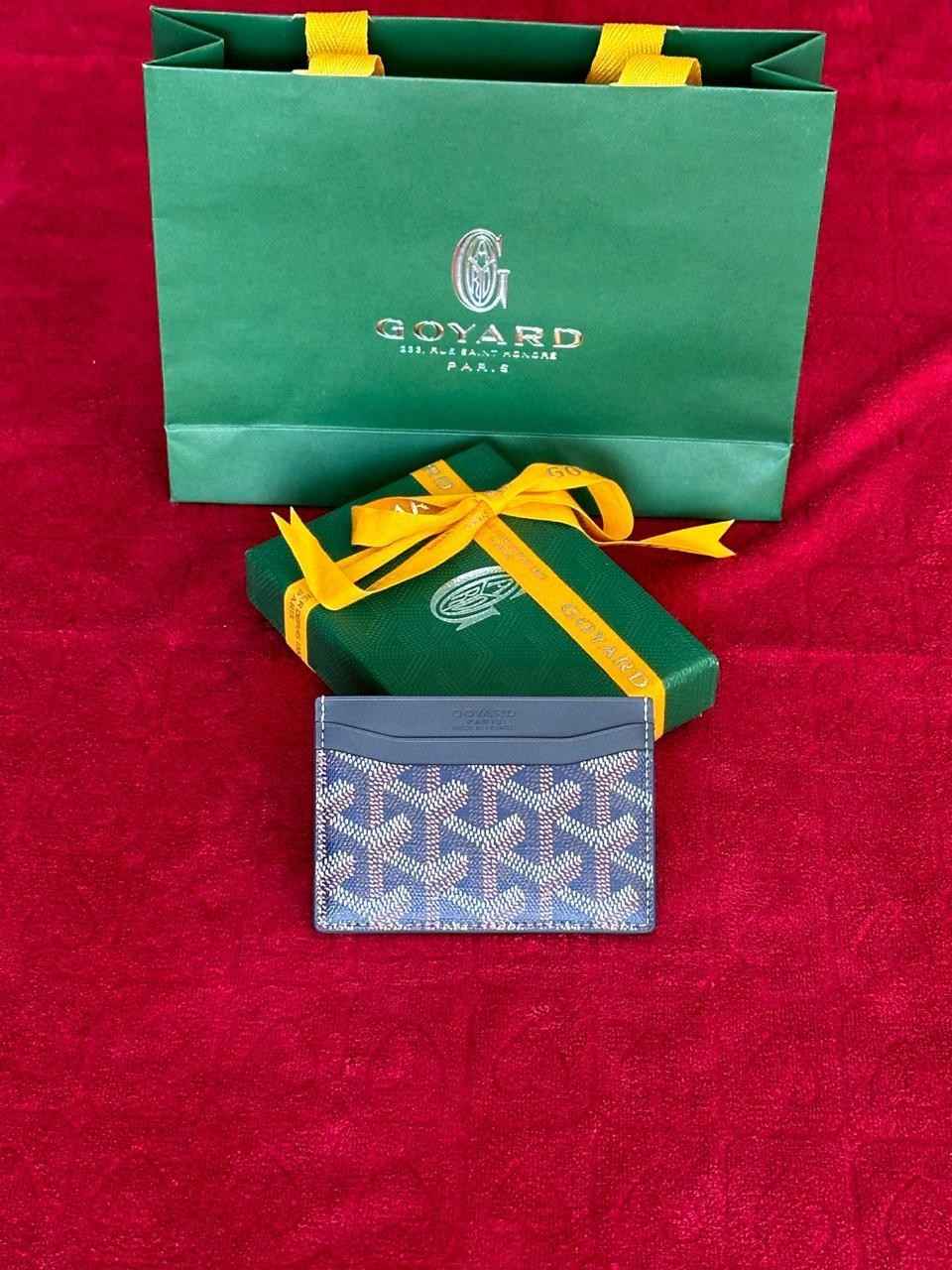 Goyard Card Wallet Saint-Sulpice Blue