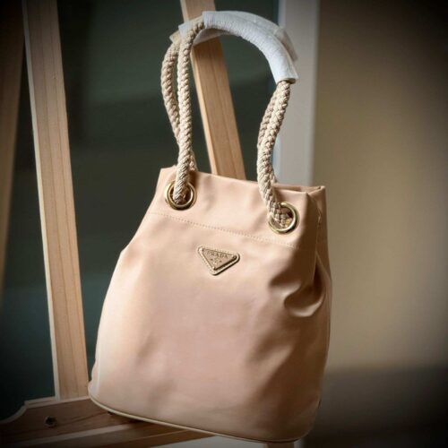 Prada Bucket Bag Mariner Re-Nylon Light Pink