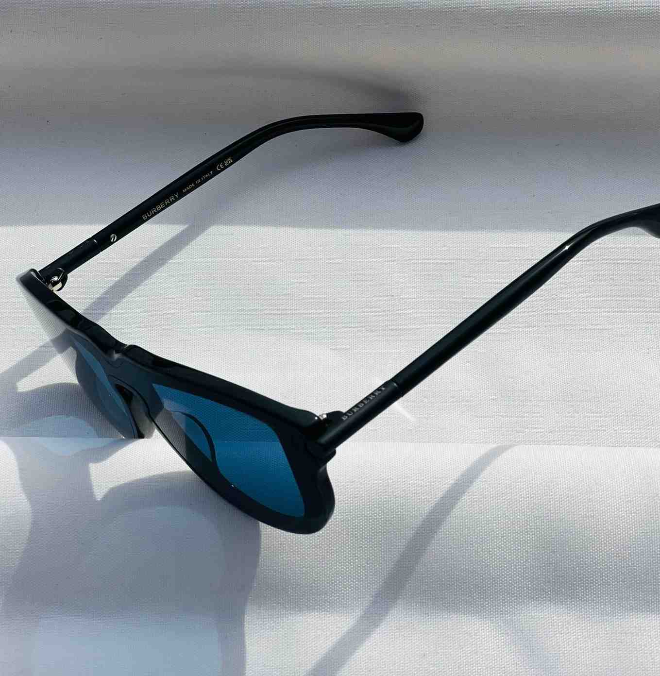 BURBERRY Sunglasses Pilot-frame Acetate Blue