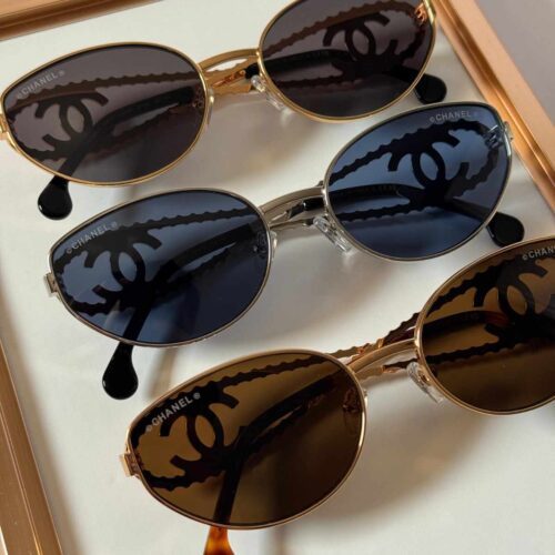 Chanel Sunglasses Aviator CC Detailing
