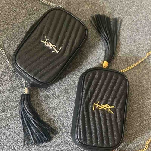 YSL Mini Lou Bag Quilted Leather