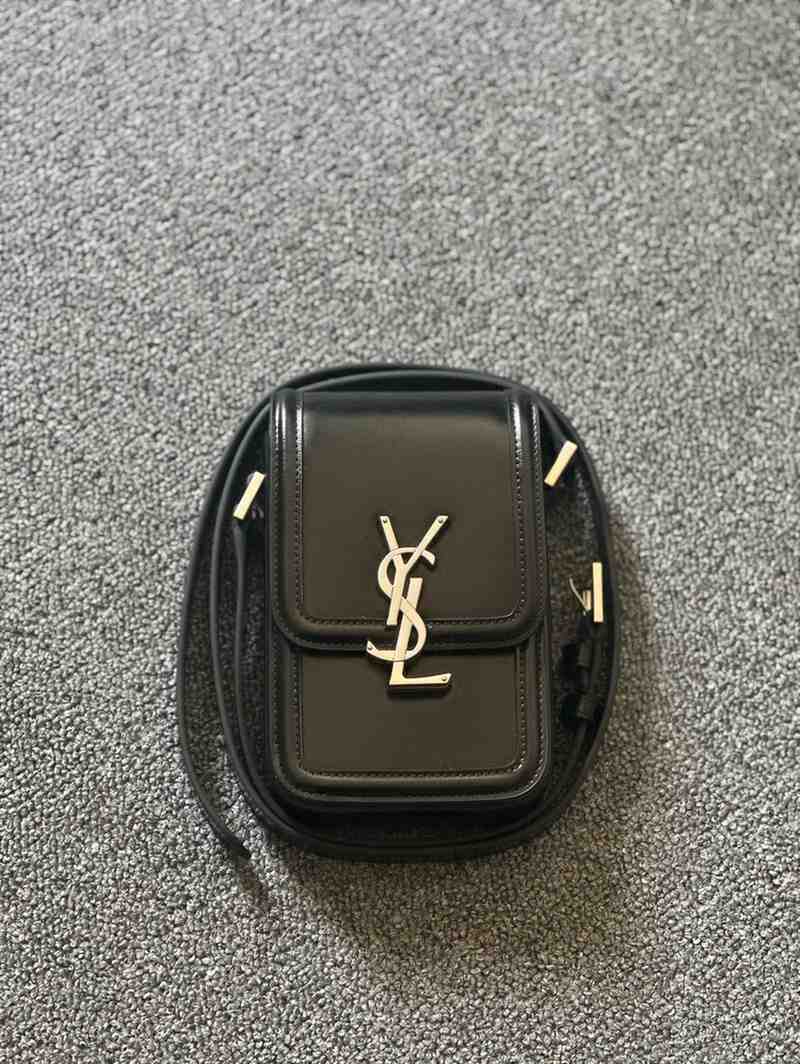 YSL Mini Bag Solferino Smooth Leather Black