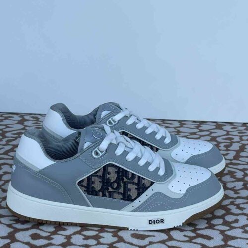 Dior Sneakers B27 Low Top Oblique Jacquard White