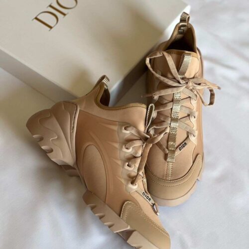 Dior D-Connect Sneakers Brown