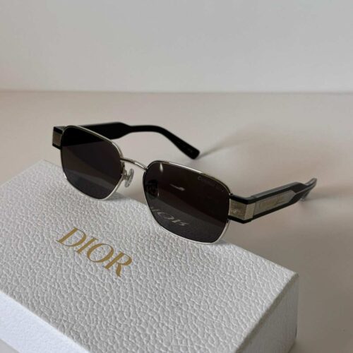 Dior Sunglasses Label S2U Rectangular Black