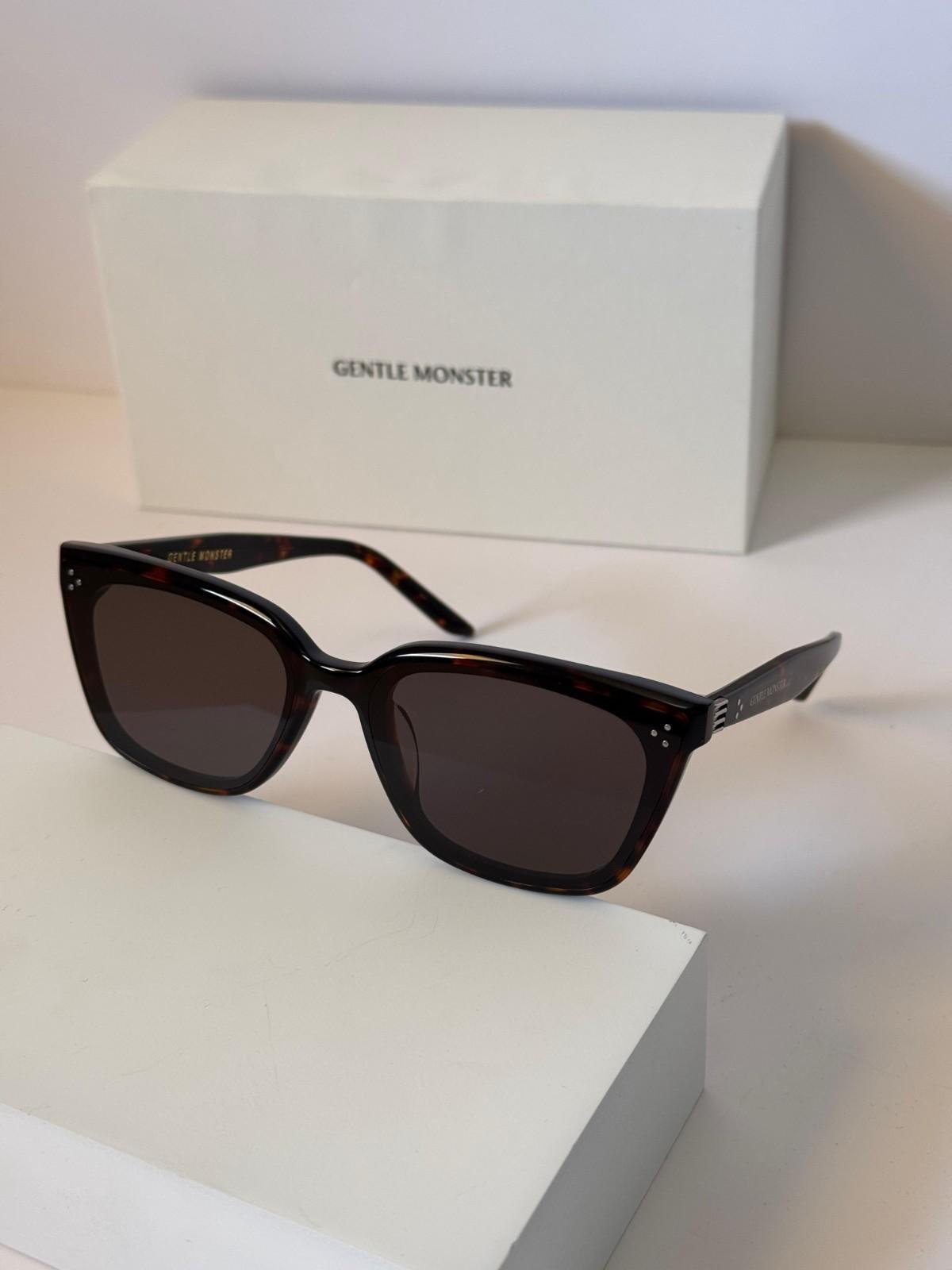 Gentle Monster Sunglasses Numer 01 Acetate Brown