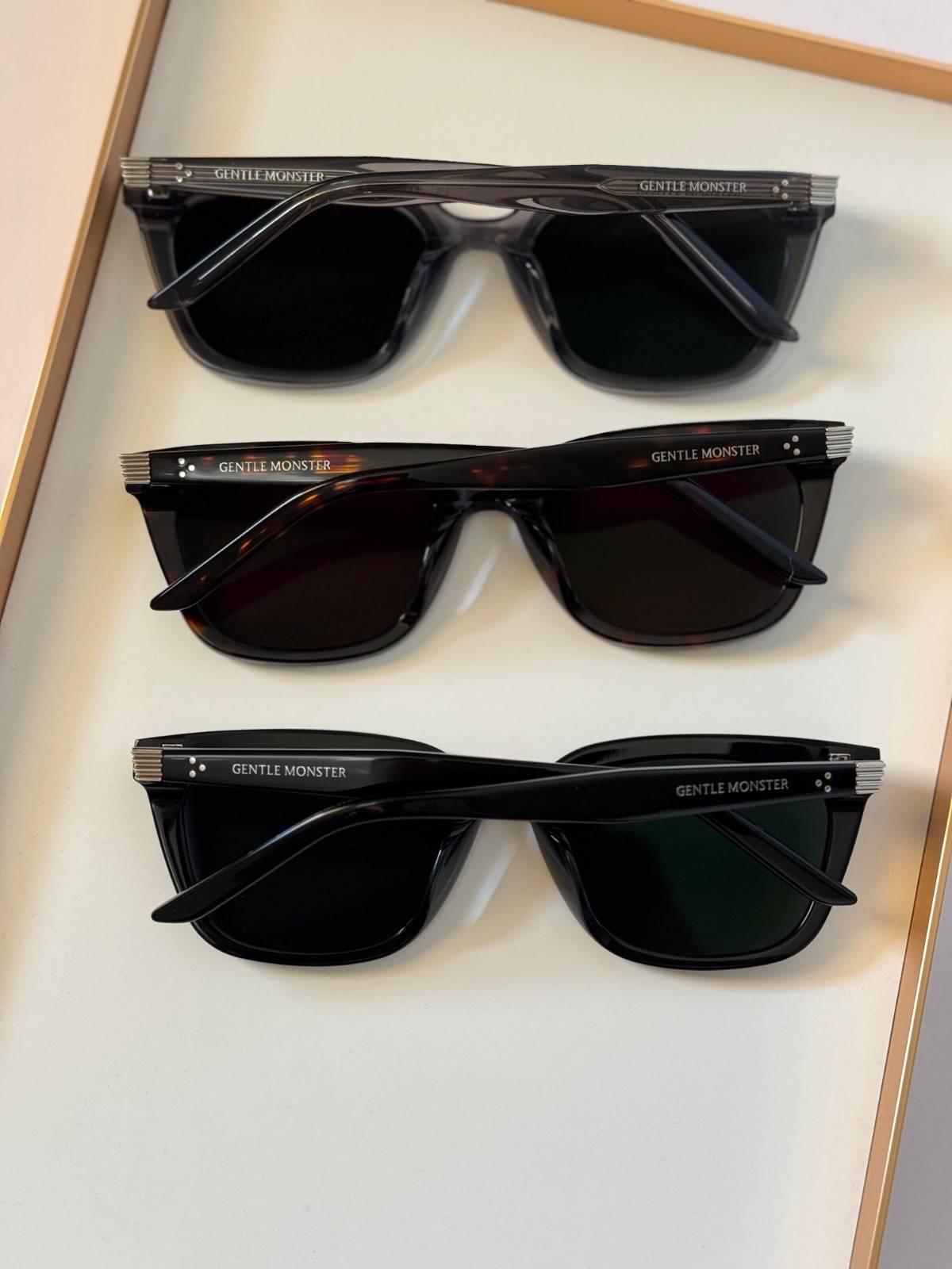 Gentle Monster Numer 01 Acetate Square Frame Sunglasses In Dubai