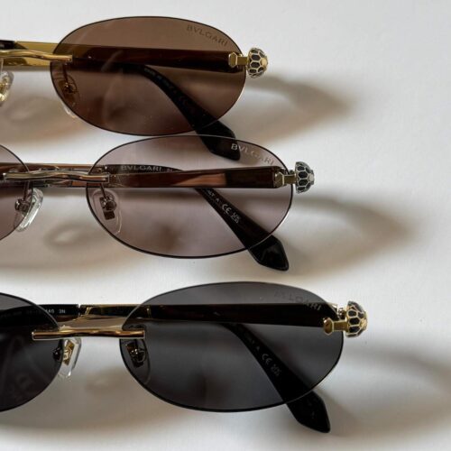 Bvlgari Sunglasses Oval Rimless