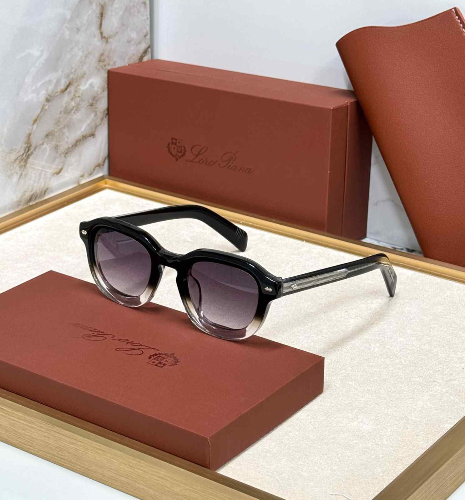 Loro Piana Andre Acetate Women's Sunglasses In Dubai - Image 3