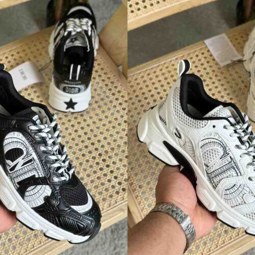 Dior Chrono Sneakers Technical Mesh Leather