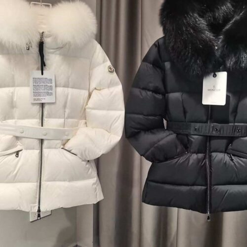 Moncler Jacket Boed Hooded Shearling-Trimmed