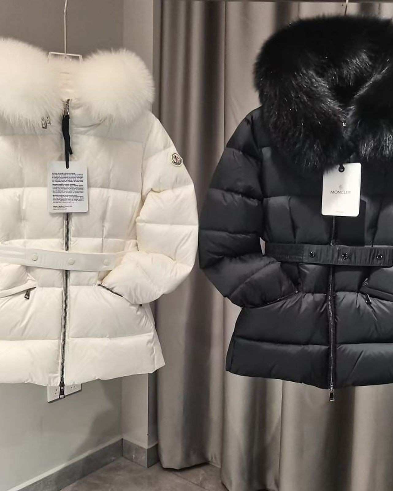 Moncler Jacket Boed Hooded Shearling-Trimmed