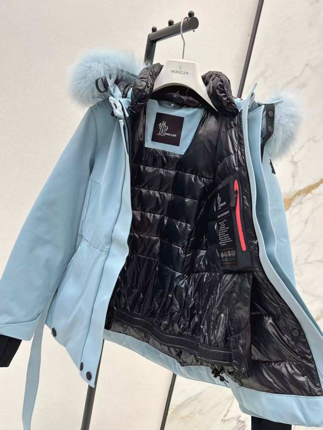 Moncler Jacket Laplance GORE-TEX Ski Blue
