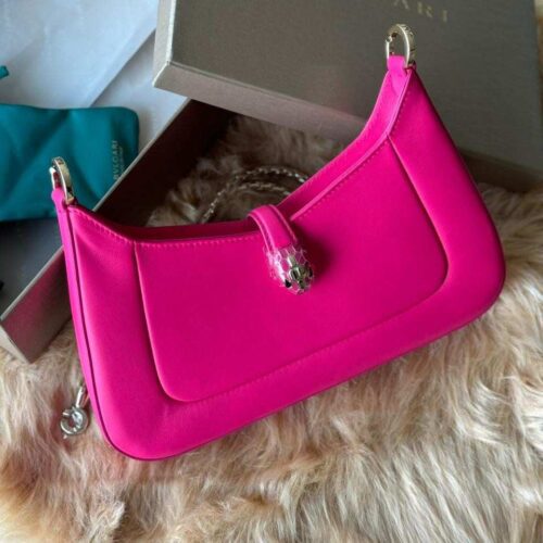 Bvlgari Serpenti Bag Baia Soft Leather Pink